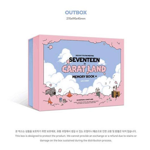 SEVENTEEN - 2023 SEVENTEEN in CARAT LAND MEMORY BOOK+ DIGITAL CODE