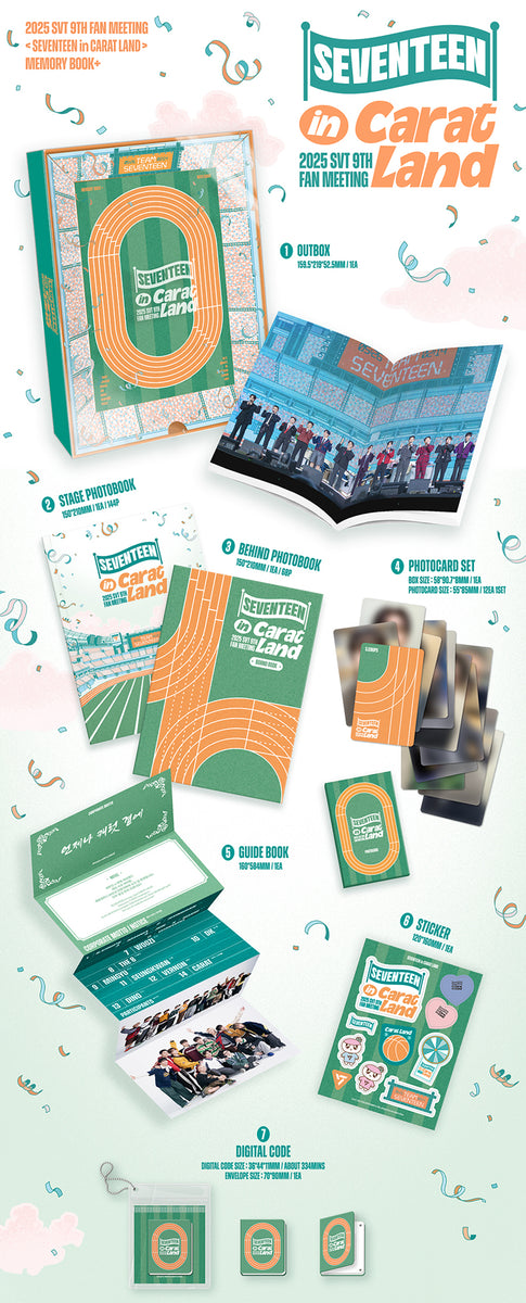 SEVENTEEN – 2025 SVT 9TH FAN MEETING : SEVENTEEN IN CARAT LAND - K