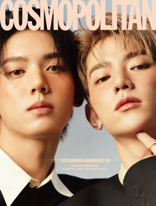 COSMOPOLITAN KOREA APRIL 2024 / Covers : Zhang Hao & Yujin (Zerobaseone)
