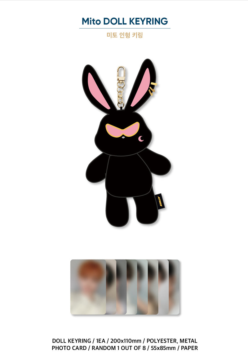 ATEEZ – GOLDEN HOUR MD / MITO DOLL KEYRING - K-Pop Time