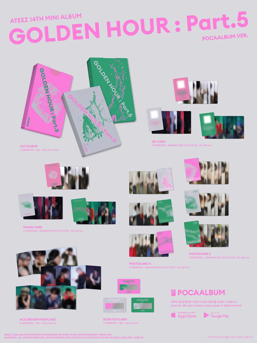 ATEEZ - GOLDEN HOUR Part.5 / POCAALBUM - K-Pop Time