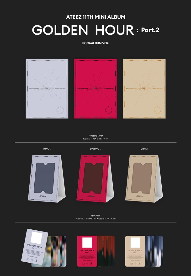 ATEEZ - GOLDEN HOUR Part.2 / POCA ALBUM - K-Pop Time