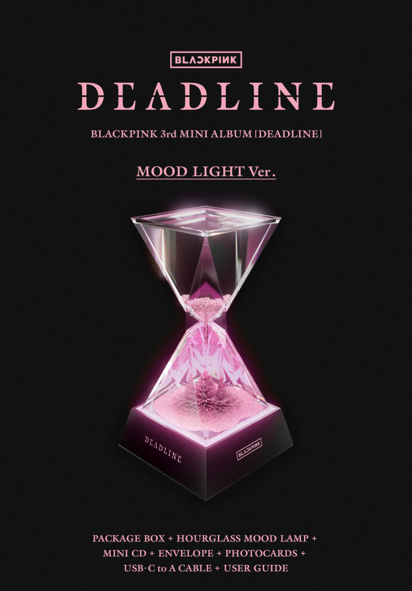 【未開封】 BLACKPINK [DEADLINE] MOODLIGHT　CD BLACKPINK - DEADLINE / Mood Light ver. *LIMITED* - K-Pop Time