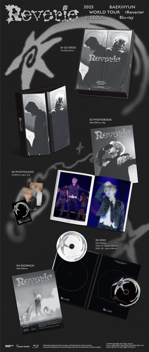 BAEKHYUN (EXO) - 2025 WORLD TOUR in SEOUL / Blu-ray - K-Pop Time