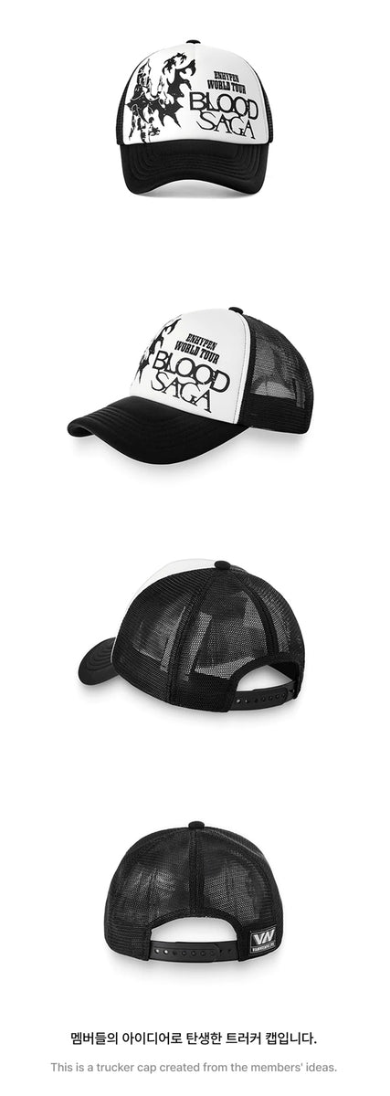 ENHYPEN - BLOOD SAGA TOUR MERCH / Trucker Cap - K-Pop Time