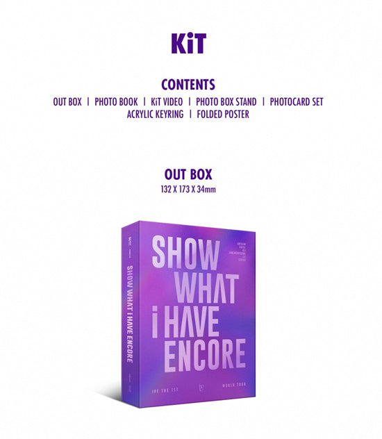 IVE - The 1st World Tour : Show What I Have Encore / KiT ver. - K