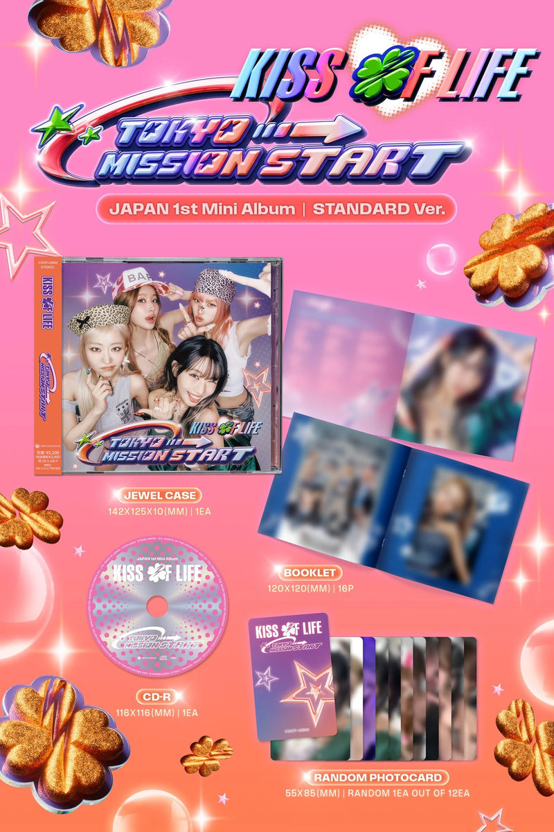 kiss of life tokyo mission start 通常盤コンプ KISS OF LIFE - TOKYO MISSION START / Japanese Regular Edition - K