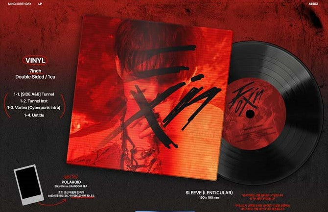 MINGI (ATEEZ) – FIX ON/OFF *LIMITED 7' VINYL RELEASE* - K-Pop Time