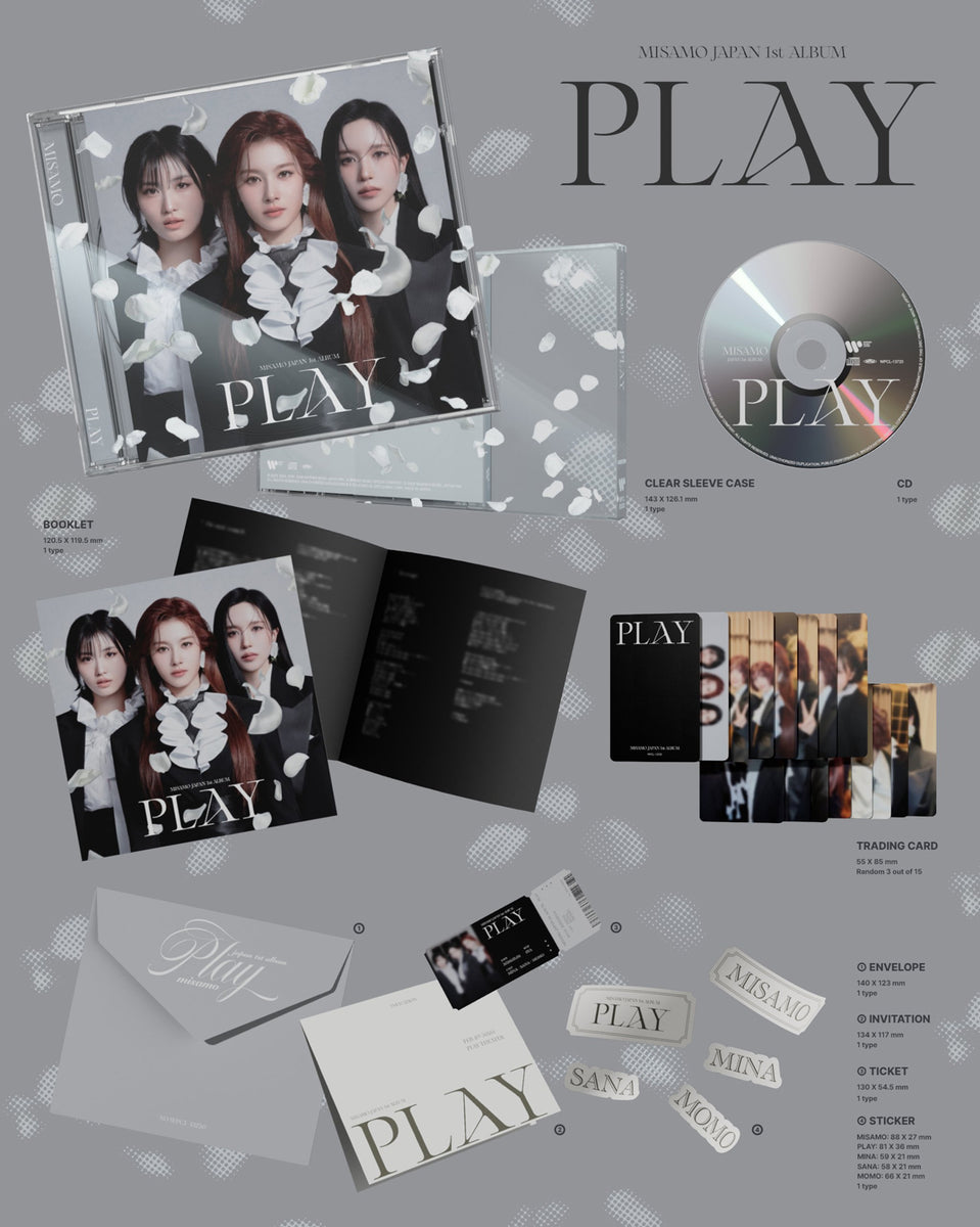 MISAMO (Twice) - PLAY Japanese Limited Edition : TYPE B - K-Pop Time