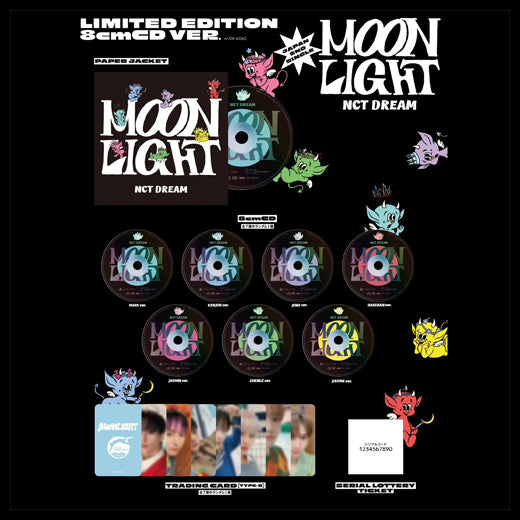 NCT DREAM - Moonlight / Japanese Limited 8cm CD Edition (Cardboard 