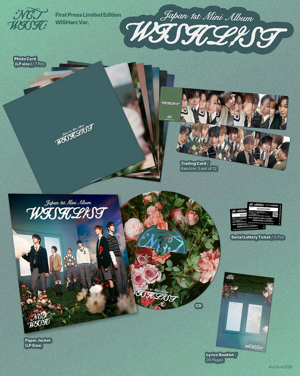 NCT WISH - Wishlist / Japanese Limited WISHarc (Cardboard Sleeve