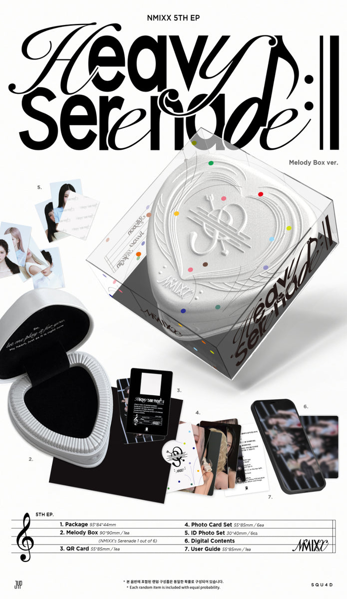 NMIXX まとめ売り NMIXX - Heavy Serenade / Melody Box Ver. *LIMITED* - K-Pop Time
