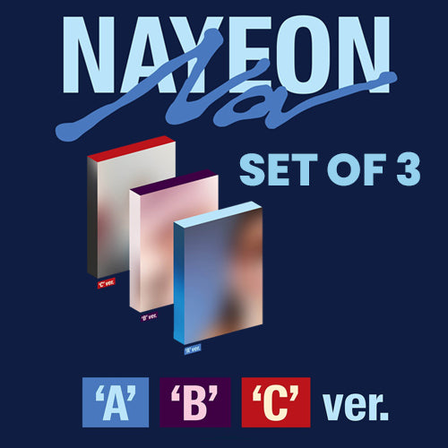 NAYEON - NA *SET OF 3* + BONUS