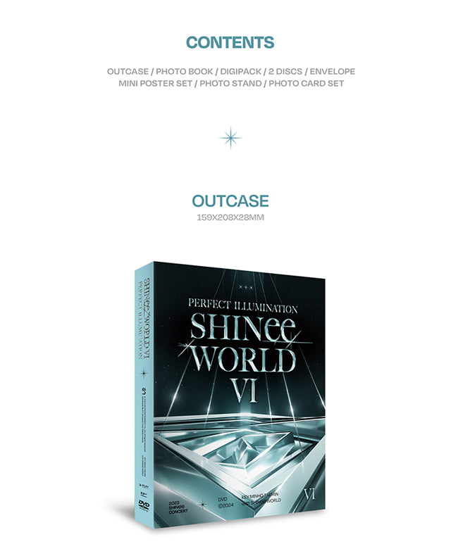 SHINee - SHINee WORLD VI / PERFECT ILLUMINATION in SEOUL 2DVD - K