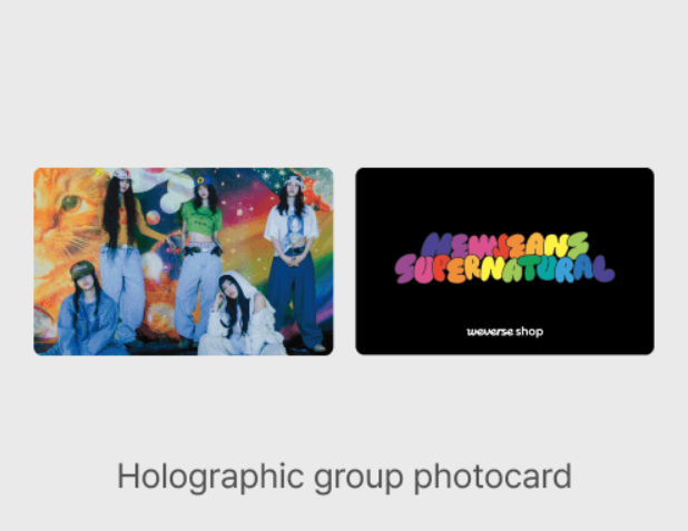 Newjeans ラキドロ ヘリン weverse shop NewJeans - 'Supernatural' Weverse POB Gift SET - K-Pop Time