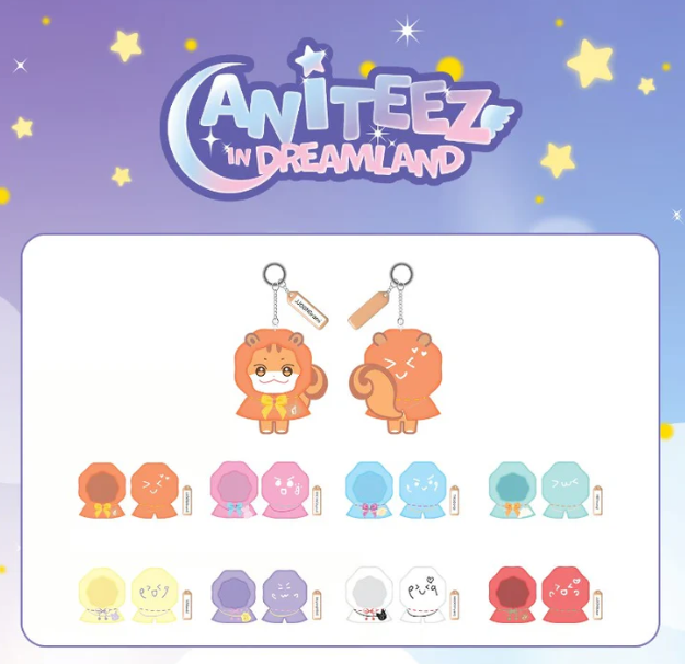ATEEZ - ANITEEZ IN THE DREAMLAND MD / KEYRING OUTFIT (WISH