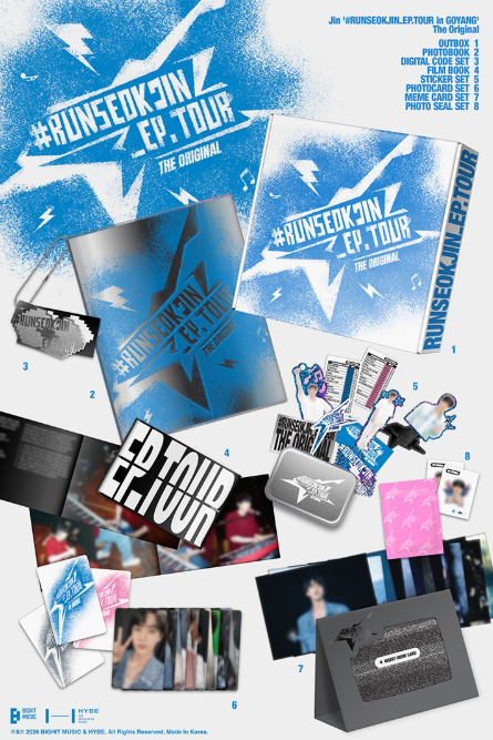 JIN (BTS) - RUNSEOKJIN_EP.TOUR in GOYANG / The Original *LIMITED