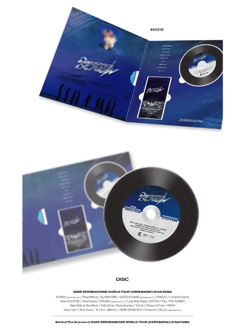 Zerobaseone - 2025 WORLD TOUR HERE&NOW IN SAITAMA BLU-RAY