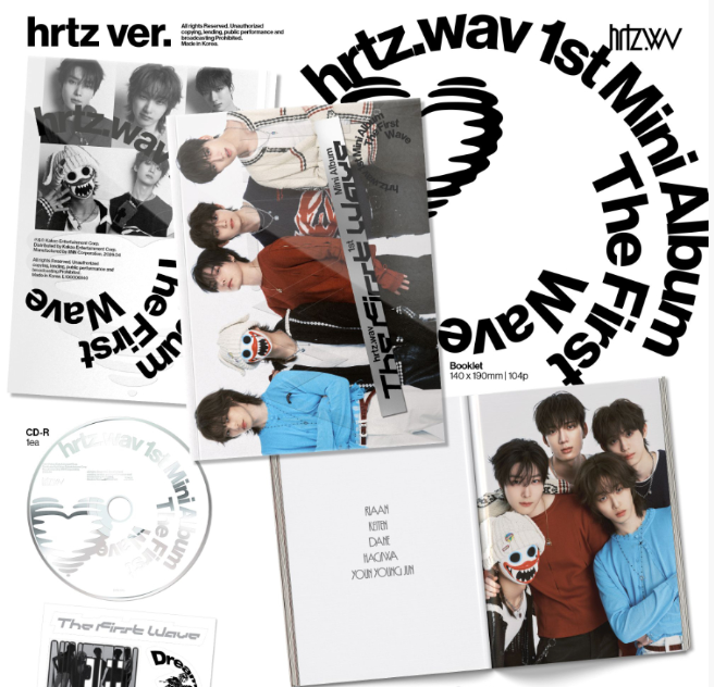 hrtz.wav - The First Wave *DEBUT* - K-Pop Time
