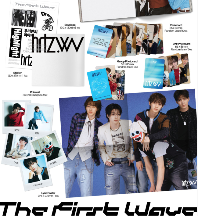 hrtz.wav - The First Wave *DEBUT* - K-Pop Time