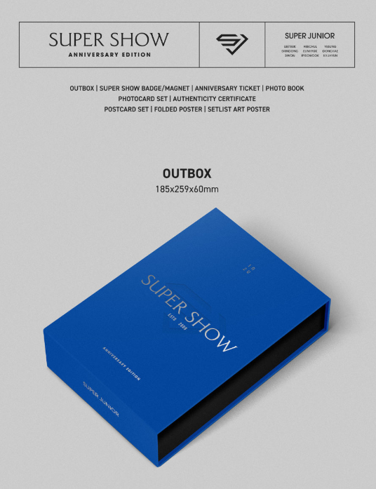 SUPER JUNIOR - SUPER SHOW Anniversary Edition / Digital Code - K