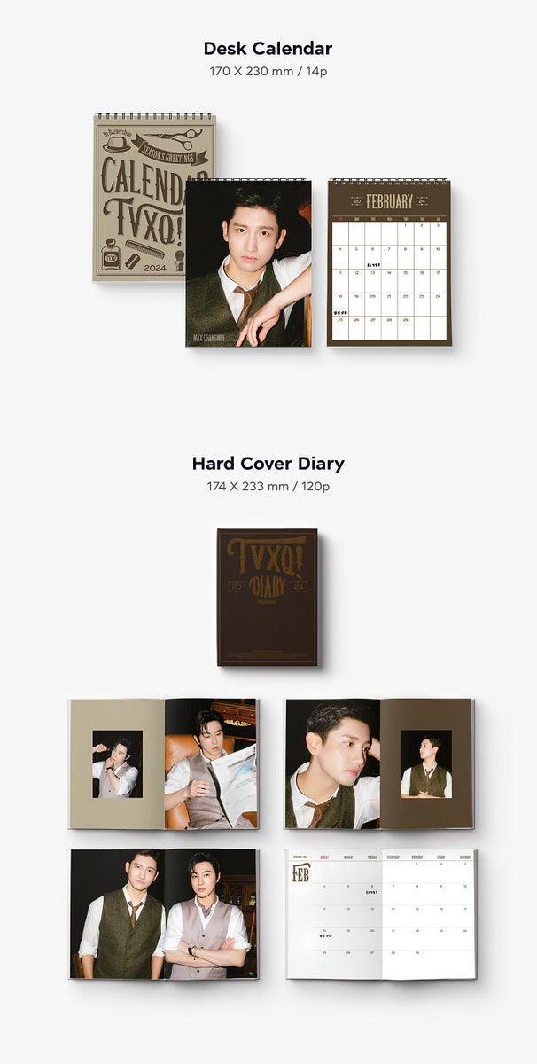 TVXQ! 2024 SEASON'S GREETINGS + BONUS KPop Time