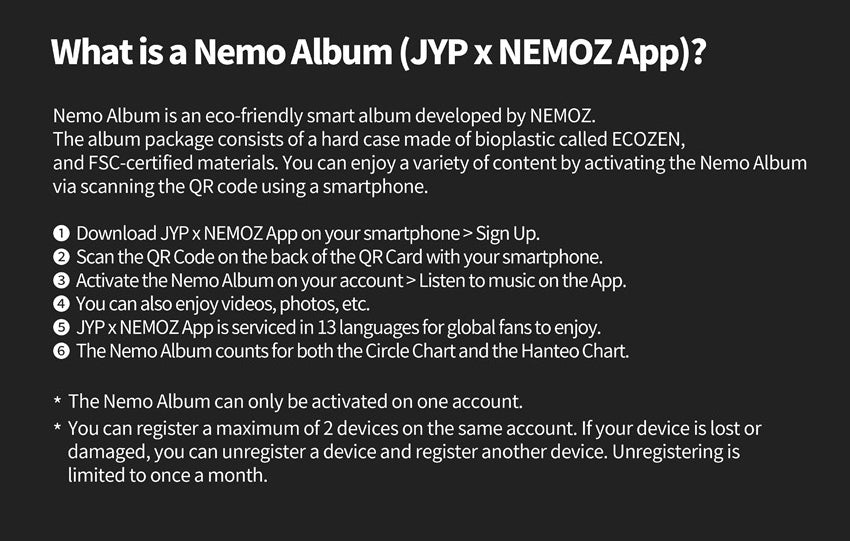 AbouTZU TZUYU (Twice) - Album Platform Nemo Vers. + Pre-Order Benefits + Freebies Digitali BolsVos (1st Mini Album)