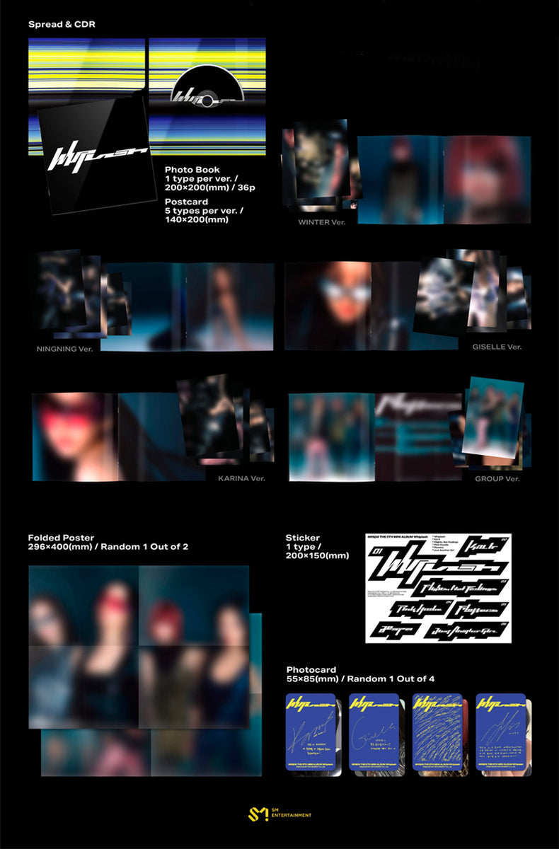 aespa whiplash SPEED ver 開封済 コンプ Amazon.co.jp: aespa