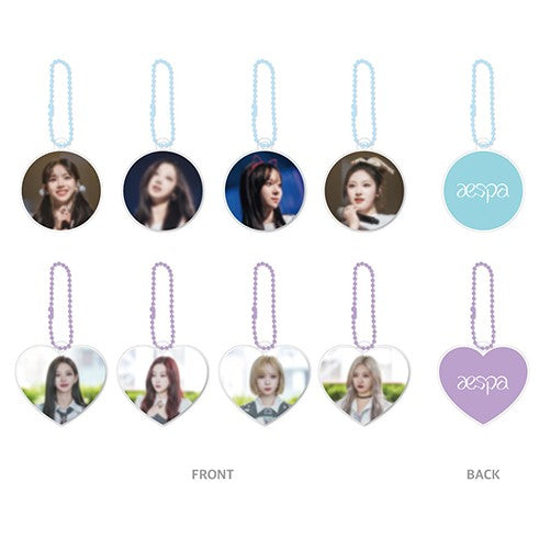 aespa - MY First page Official MD /Photo Keyring