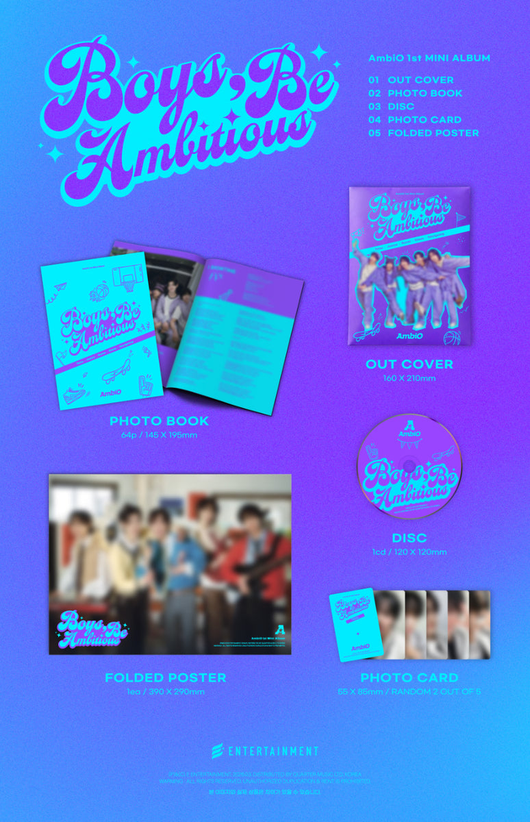 AmbiO - Boys Be Ambitious *Debut* - K-Pop Time