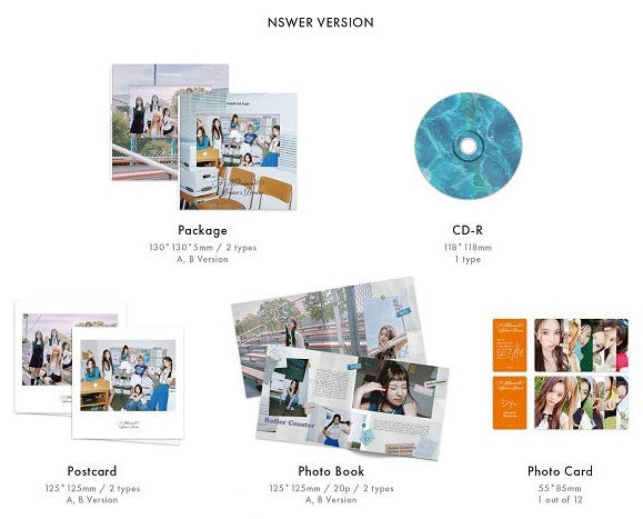 NMIXX - A Midsummer NMIXX's Dream [NSWER Ver.] Album K-Pop Random Versione, Con Photocard Extra, HANTEO & GAON Chart - 2