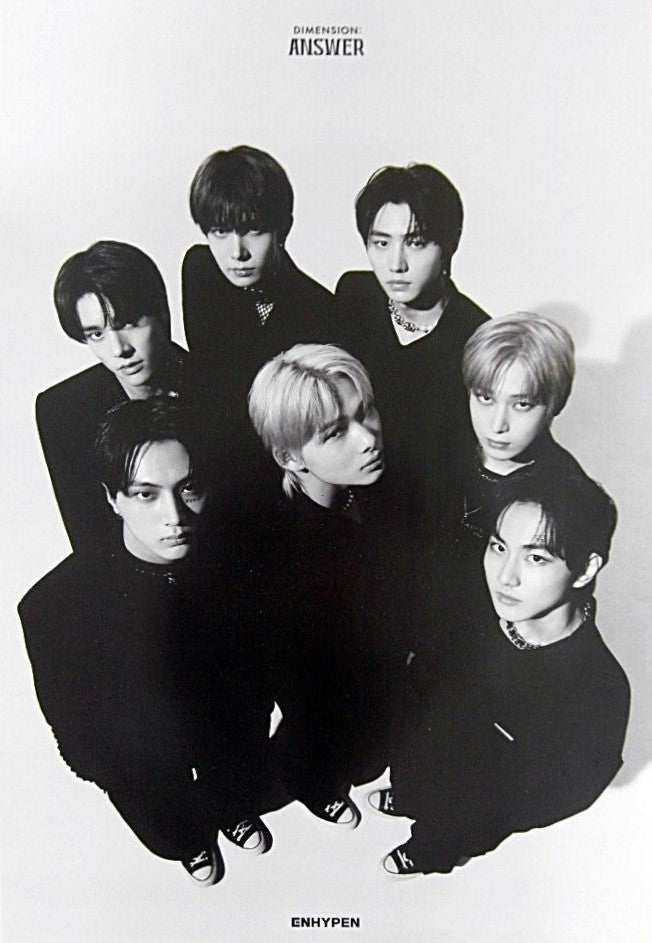 Poster: ENHYPEN - Dimension : Answer (Choose version) - K-Pop Time