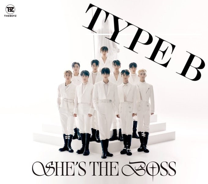THE BOYZ - She's The Boss (Japanese Regular Edition / Type B) - K