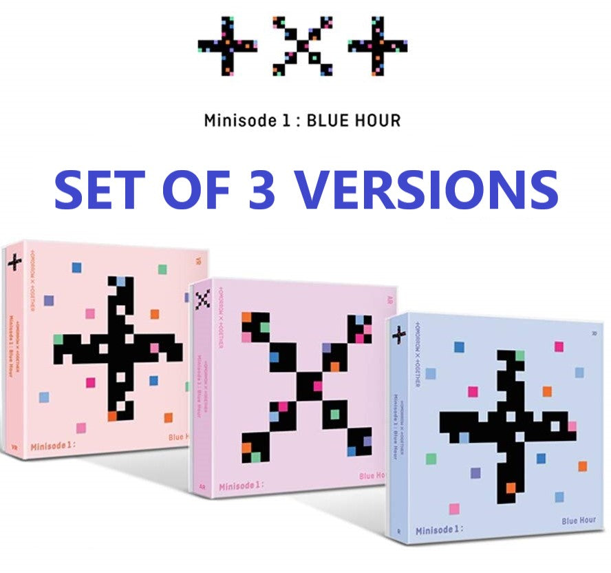 TXT (TOMORROW X TOGETHER) Minisode BLUE HOUR [SET of Versions]!  K-Pop Time