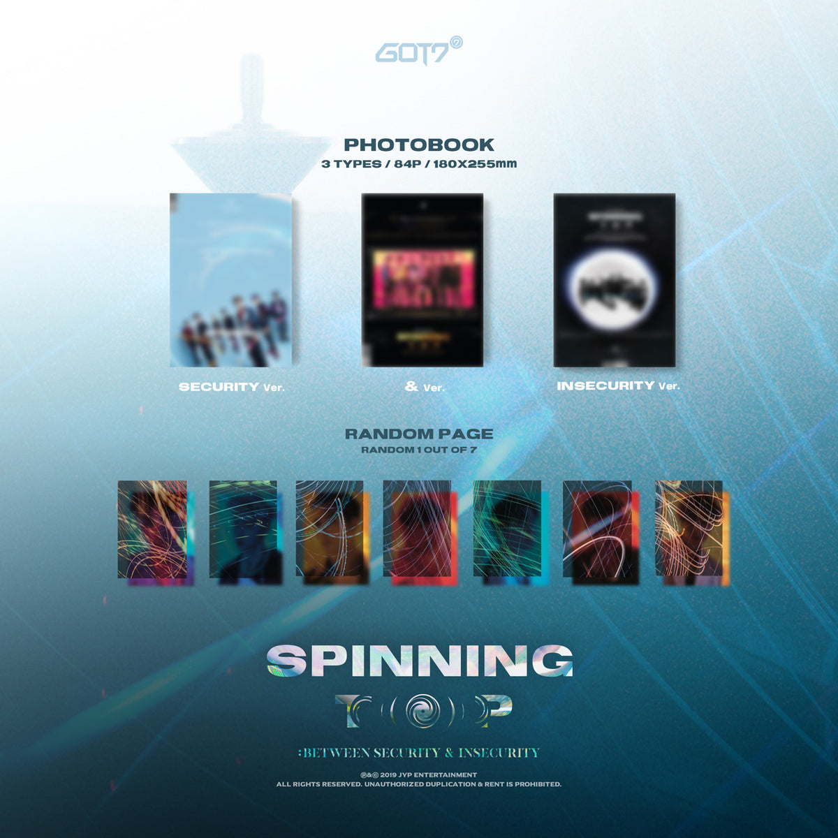K-POP・アジア GOT7 BluRay [KEEP SPINNING] GOT7 2019 WORLD TOUR 'KEEP SPINNING' IN SEOUL (DVD) - interAsia