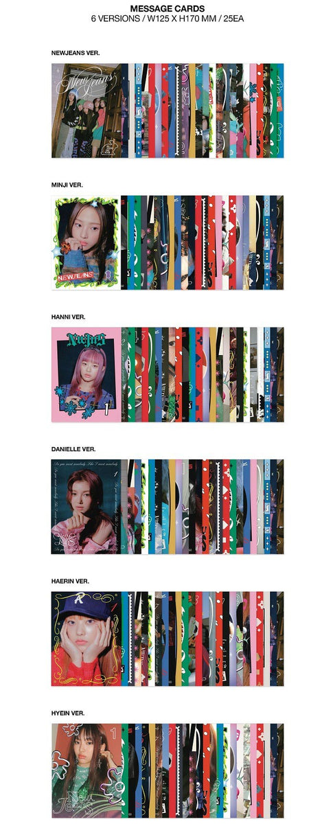 K-POP・アジア NewJeans 'OMG' Message Card ver. NEWJEANS 'OMG' Message Card Ver. (HYEIN) with Outbox, Photobook