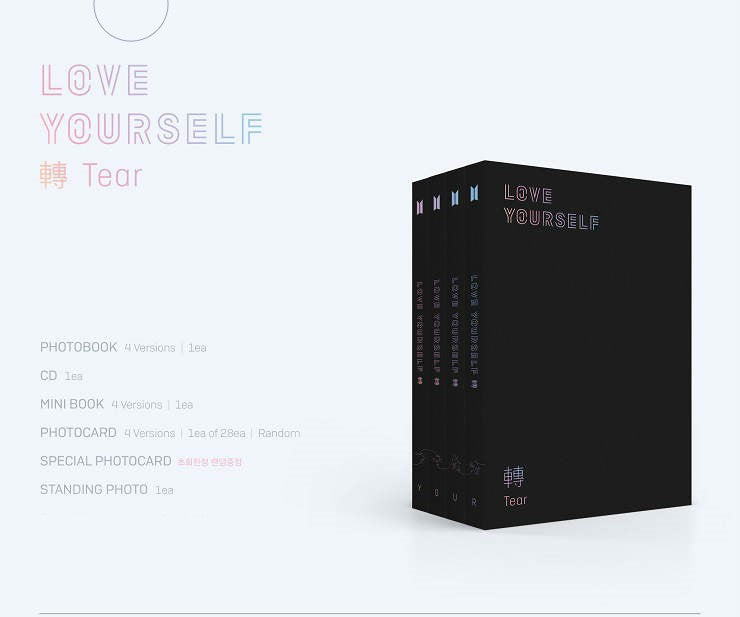 BTS - Love Yourself: Tear (Random*) - K-Pop Time