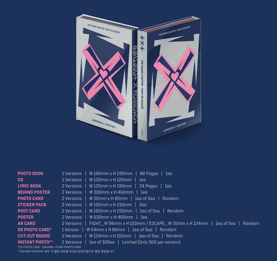 TXT - THE CHAOS CHAPTER : FIGHT OR ESCAPE (Random of 2 Versions