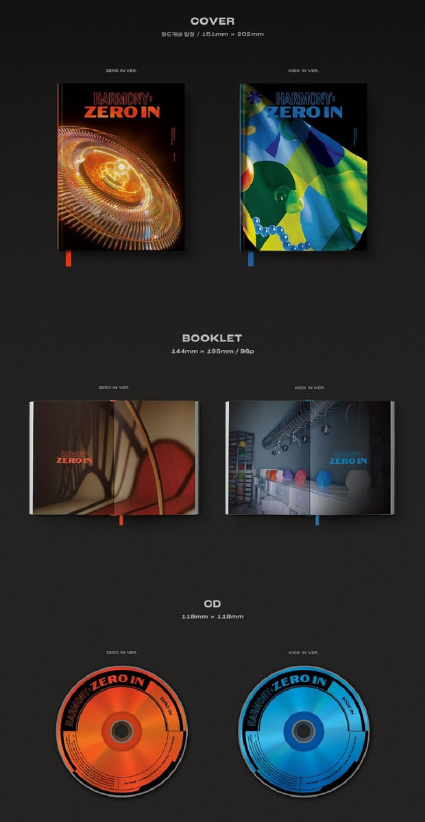 P1Harmony - HARMONY : ZERO IN (Random of 2 Versions) - K-Pop