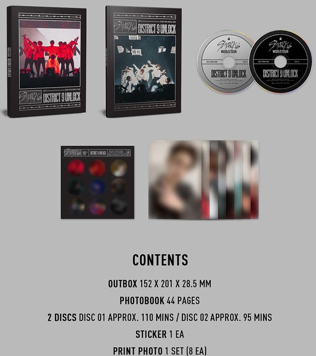 Stray Kids - World Tour District 9 : Unlock in Seoul - BLU-RAY - K