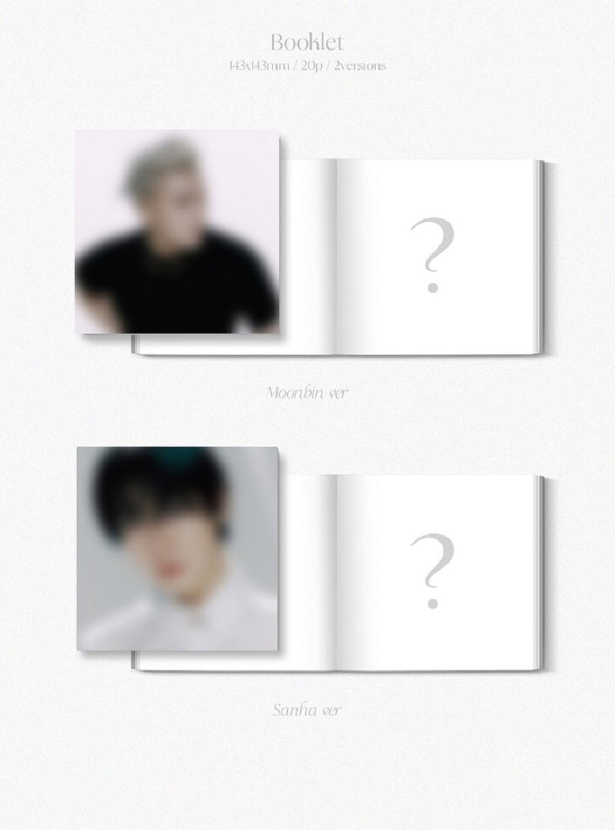 MOONBIN & SANHA - INCENSE (Member Digipack) - K-Pop Time