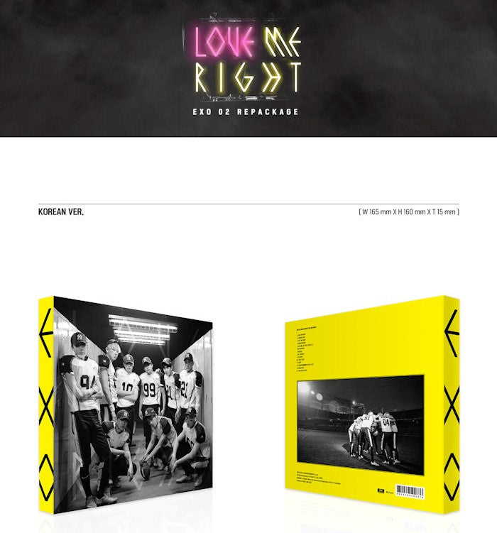 EXO - LOVE ME RIGHT [Korean Ver.] - K-Pop Time