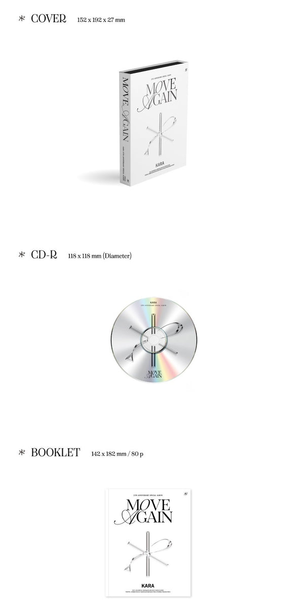 KARA - MOVE AGAIN (15th Anniversary Special Album) - K-Pop Time