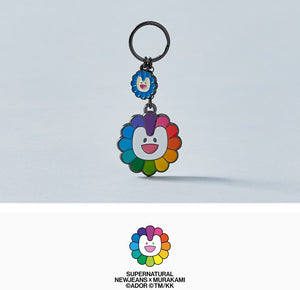 NewJeans x MURAKAMI Official MERCH Metal Keyring (Flower Ver.)