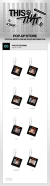 Stray Kids -THIS & THAT POP-UP STORE OFFICIAL MD / PHOTO KEYRING