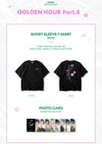 ATEEZ –  GOLDEN HOUR : PART.5 POP UP OFFICIAL MD / SHORT SLEEVE T-SHIRT