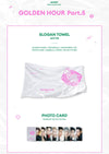 ATEEZ –  GOLDEN HOUR : PART.5 POP UP OFFICIAL MD / SLOGAN TOWEL