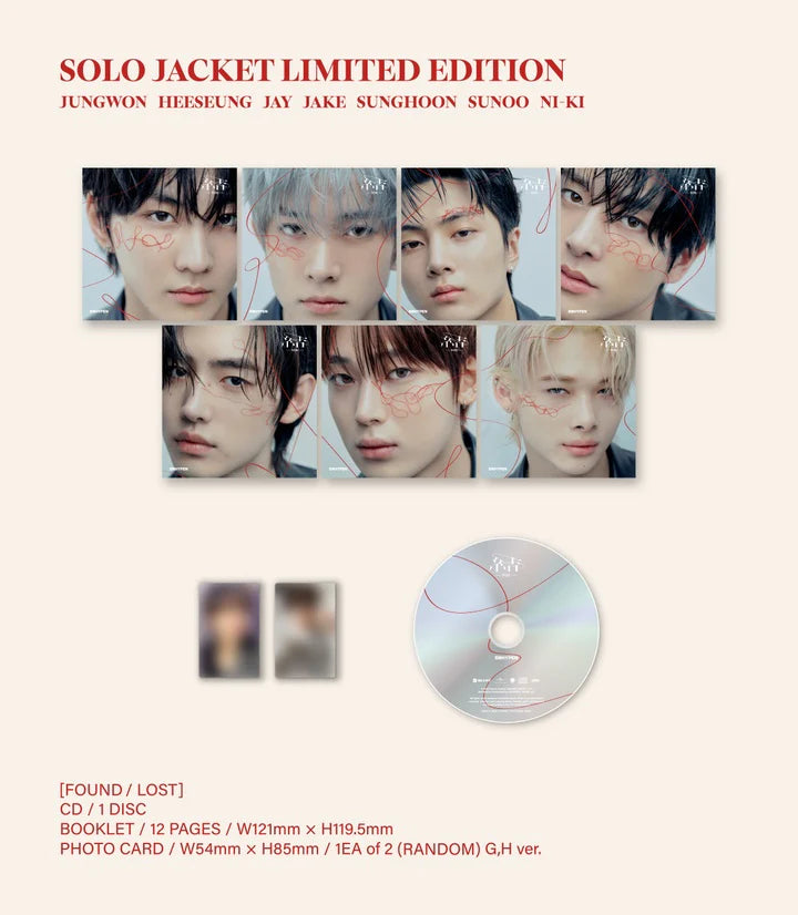 ENHYPEN FINAL トレカ コンプ JAKE NI-KI SUNOO ENHYPEN NIKI JAY JAKE SUNOO JUNGWON PHOTOCARD K-POP SMALL CARD – Runa