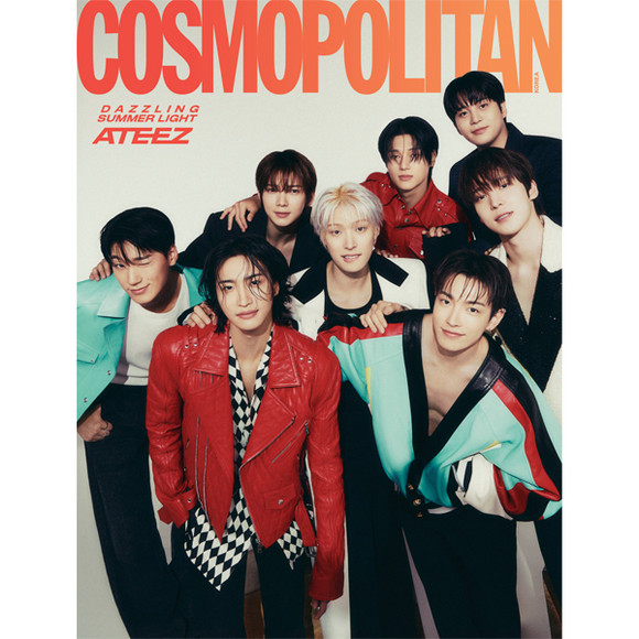 COSMOPOLITAN JULY 2024 / Cover : ATEEZ (various options)