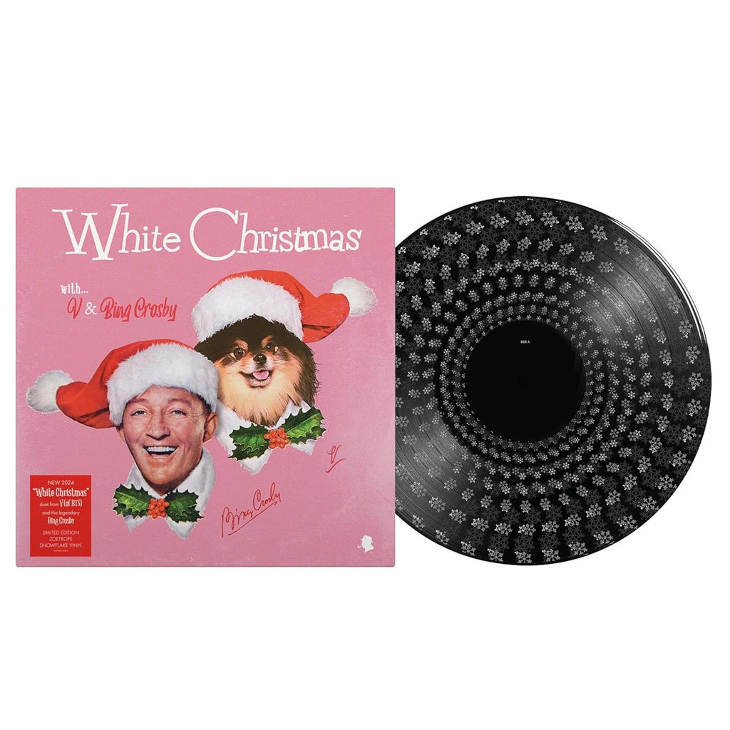 V (BTS) x Bing Crosby - White Christmas / LIMITED Zoetrope Snowflake Vinyl